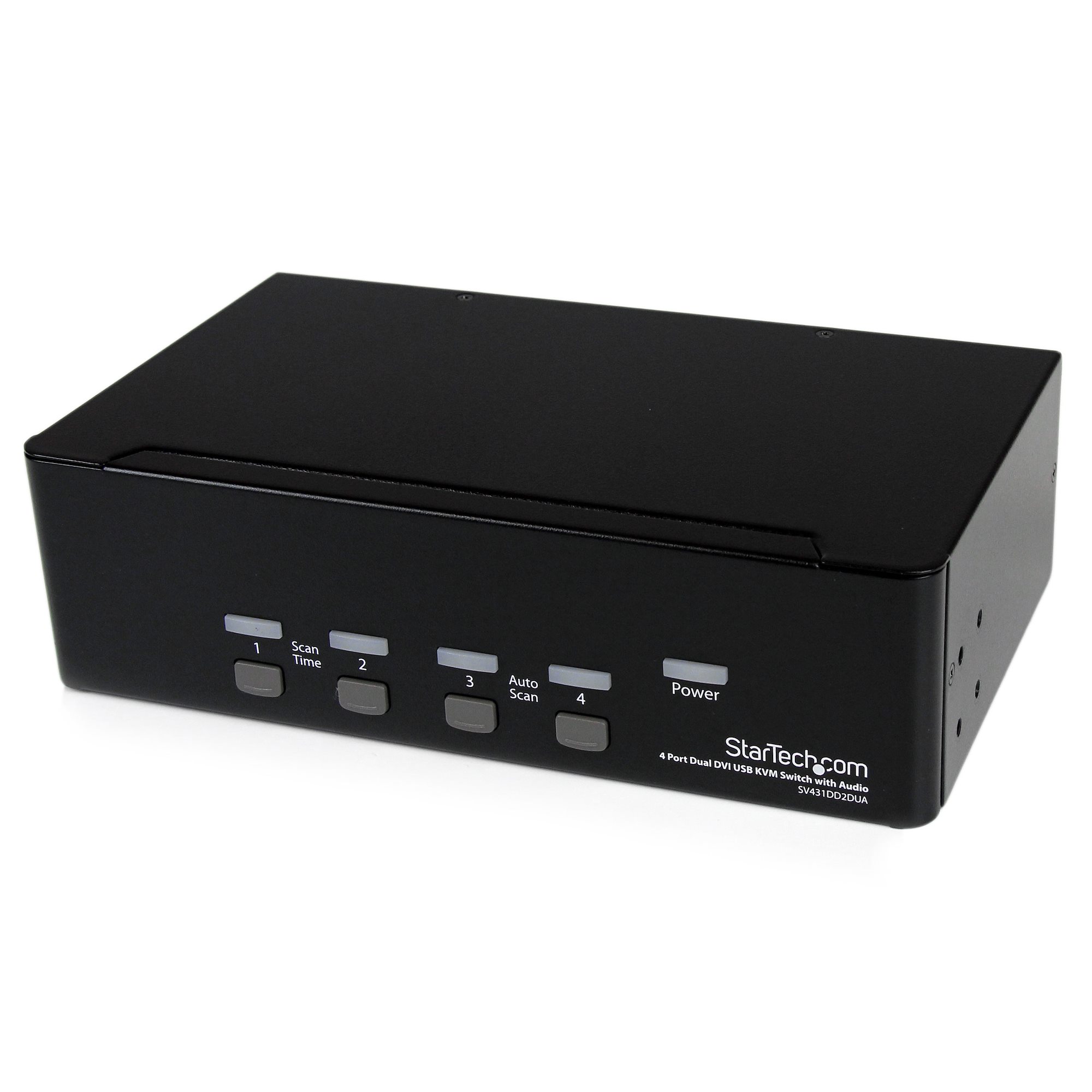 4 PORT DUAL DVI USB KVM SWITCH