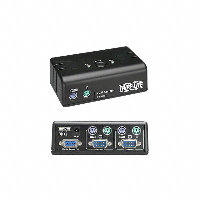 SWITCH KVM PS/2-2PORT W/CABLEKIT