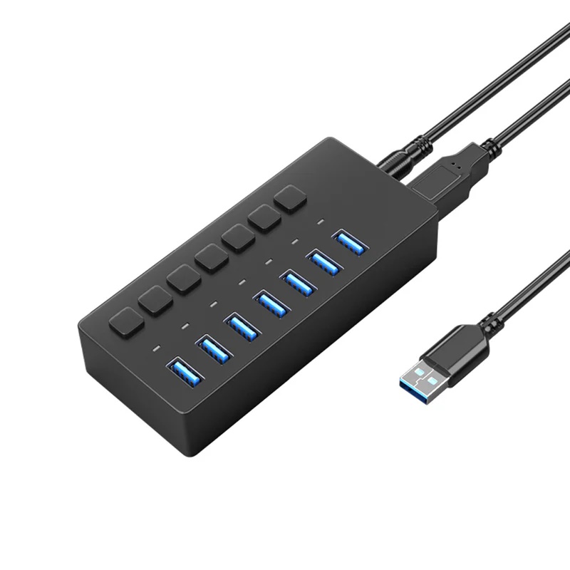 7-Port USB 3.0 Hub w/ Power Ctrl 7-Port USB 3.0 Hub w/ Power Ctrl