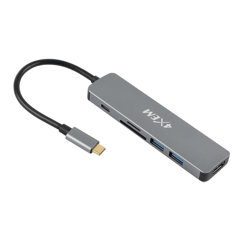 6-in-1 USB-C Hub w/ HDMI PD