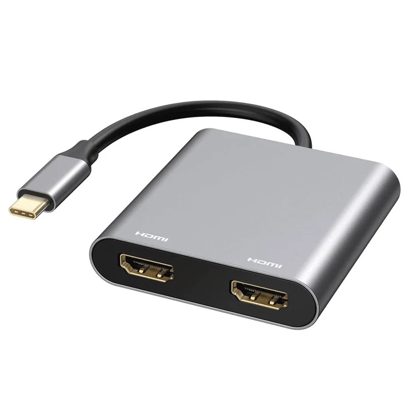 Dual 4K HDMI USB-C USB-A PD Hub Dual 4K HDMI USB-C USB-A PD Hub