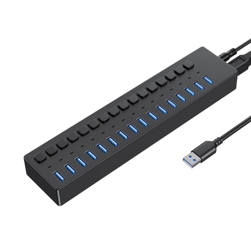 16-Port USB Hub w/ Power Ctrl 16-Port USB Hub w/ Power Ctrl