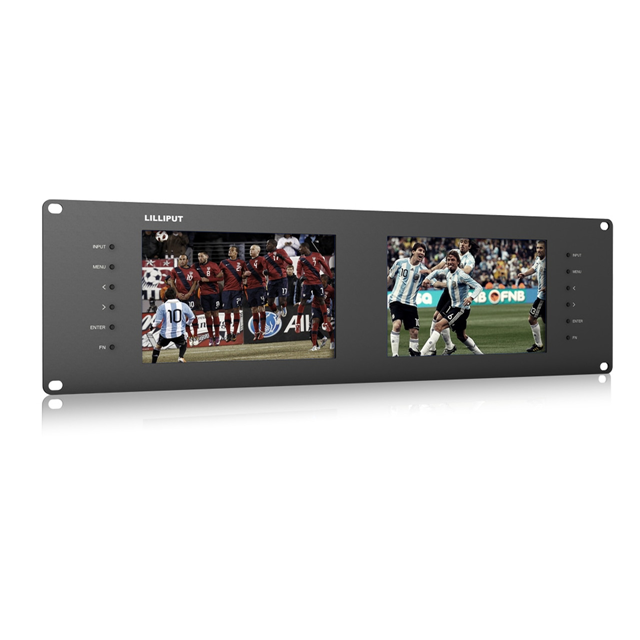 DUAL 7" RACKMOUNT SDI MONITOR DUAL 7" RACKMOUNT SDI MONITOR