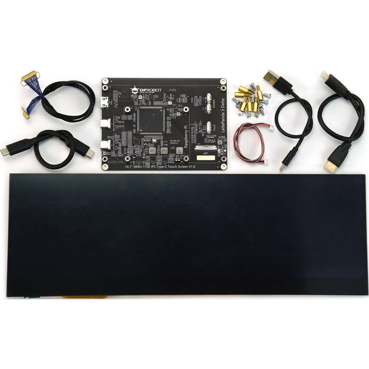 14" 4K IPS IPS BAR TOUCH DISPLAY