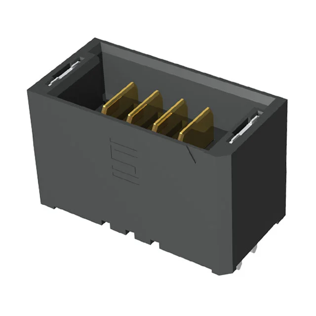 CONN HDR 4POS 2.00MM SMD SLDR