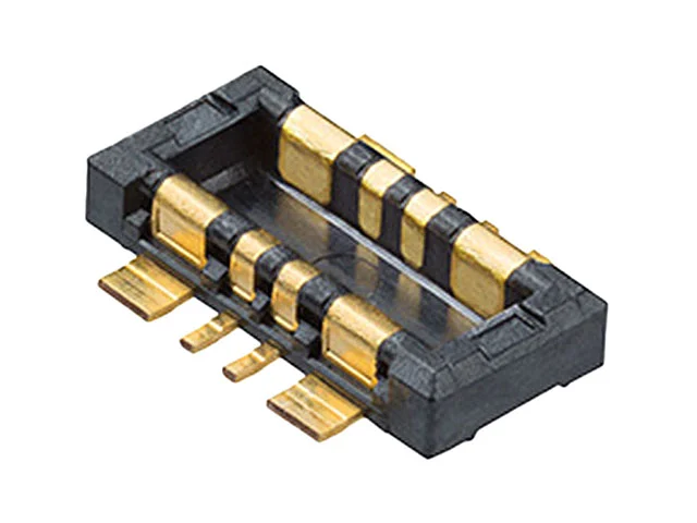 CONN PLUG 4POS SMD GOLD