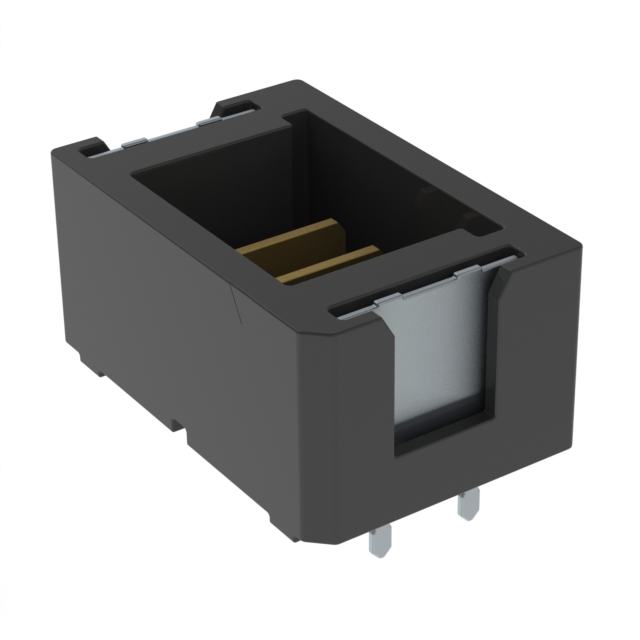 CONN HDR 2POS 2.00MM SMD SLDR