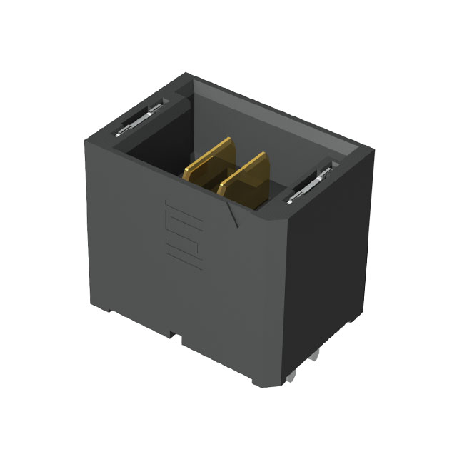 CONN HDR 2POS 2.00MM SMD SLDR