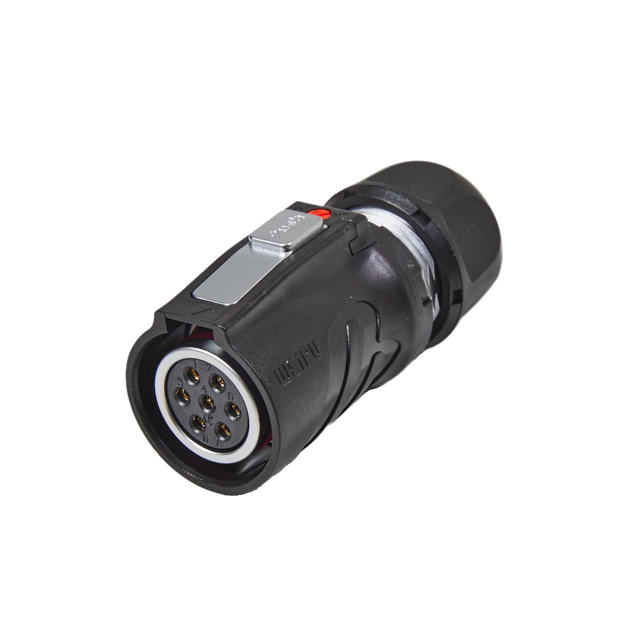 CONN PLUG FEMALE 7P SOLDER