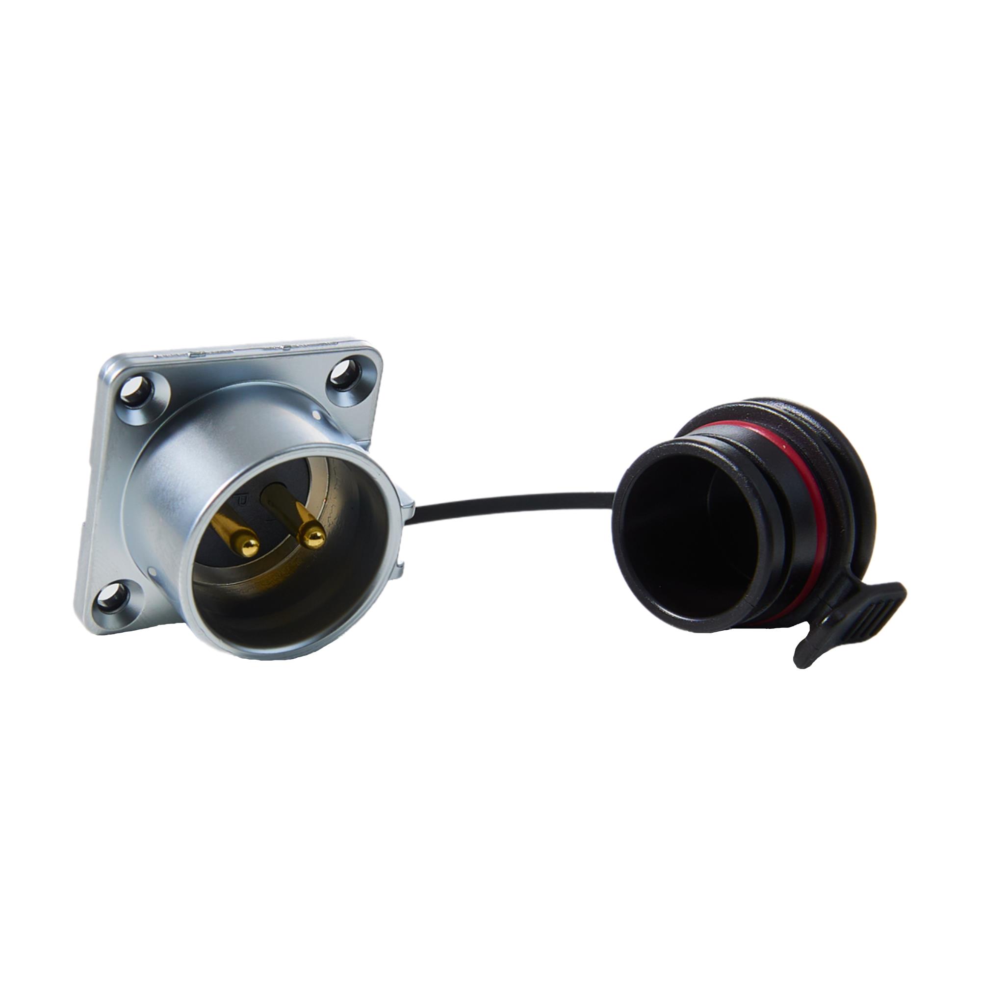 CONN RCPT MALE 2P SOLDER CONN RCPT MALE 2P SOLDER