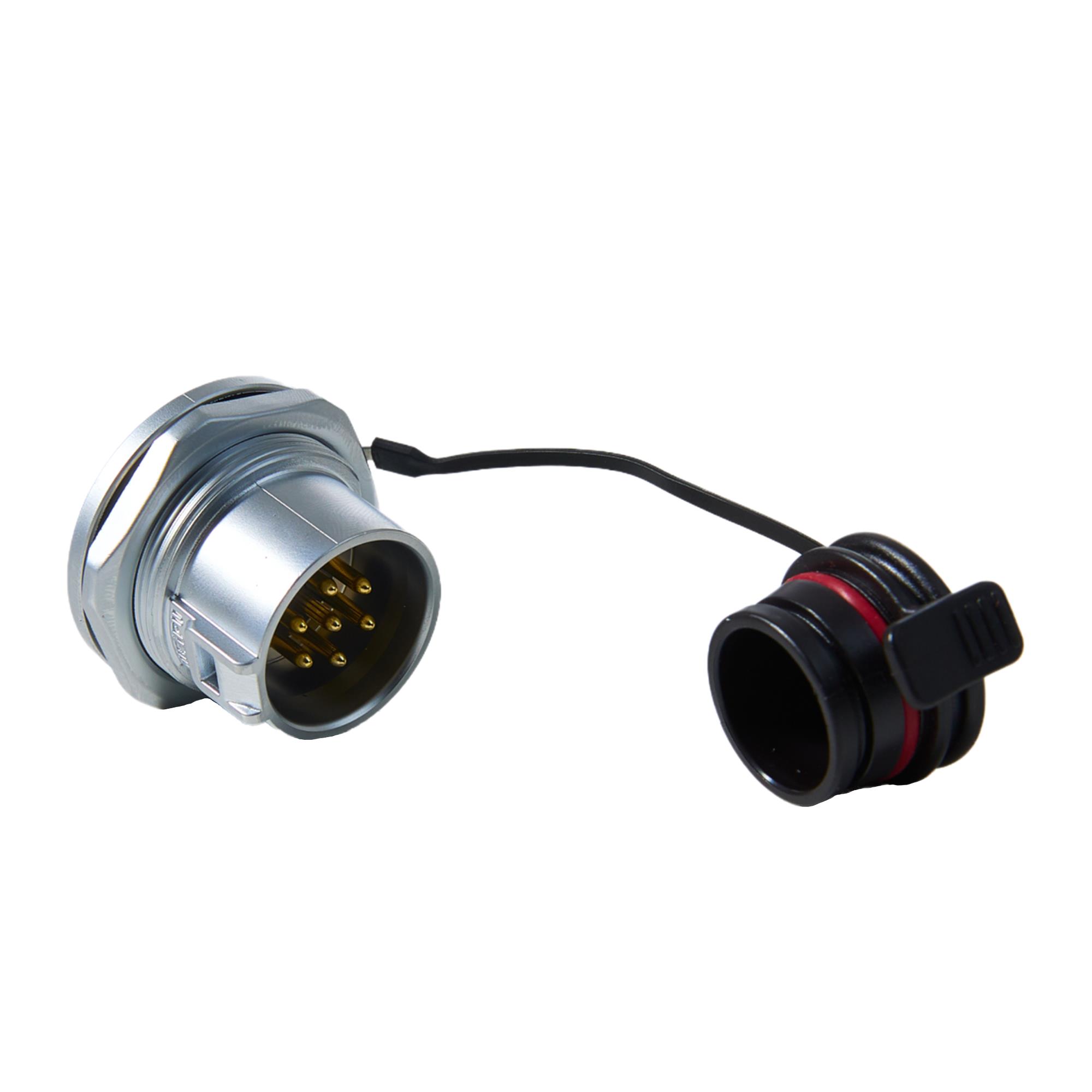 CONN RCPT MALE 7P SOLDER CONN RCPT MALE 7P SOLDER