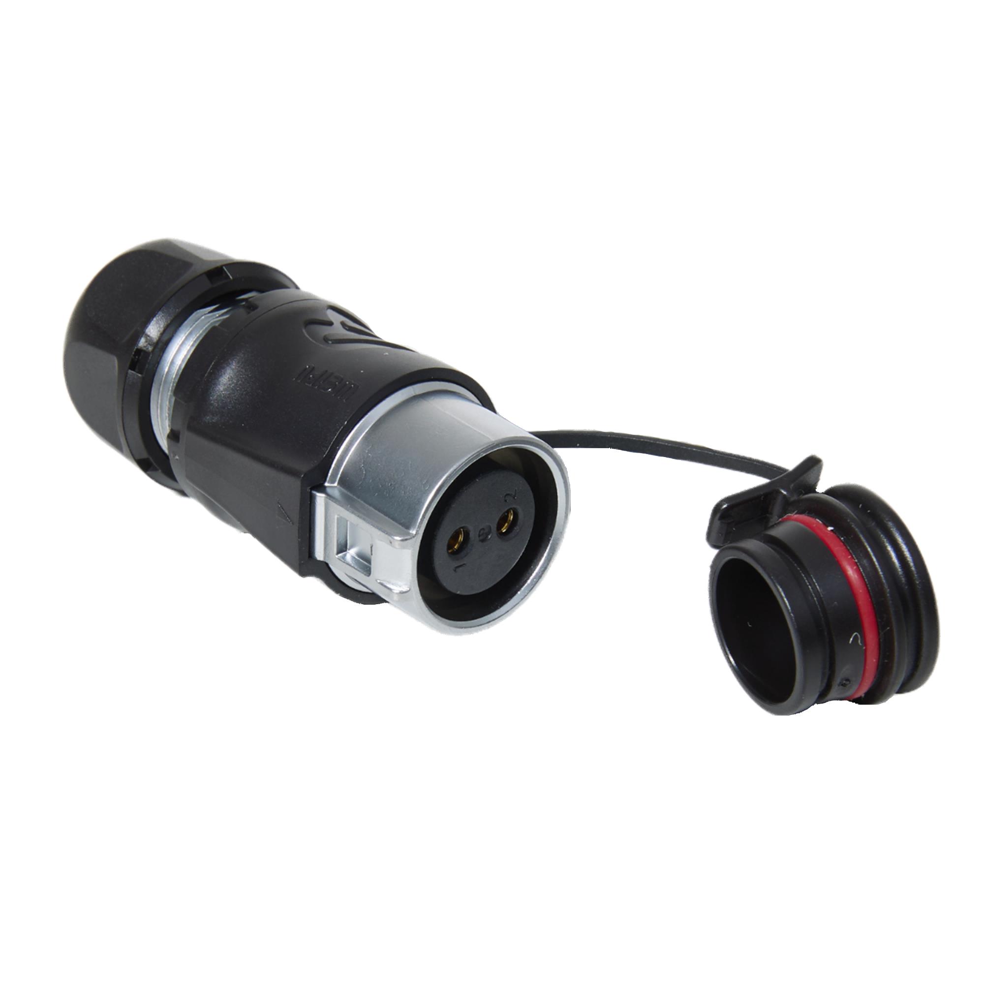 CONN RCPT FEMALE 2P SOLDER