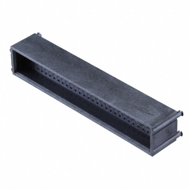 CONN SHROUD 120POS BLACK PCB