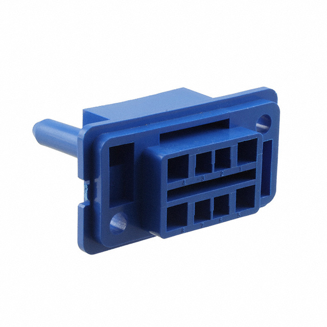 CONN PLUG HSG DRAWER 8POS BLUE CONN PLUG HSG DRAWER 8POS BLUE