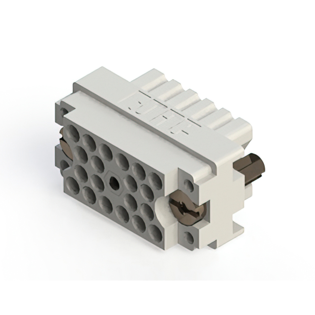 CONN HSG RACK & PANEL 20POS GRY