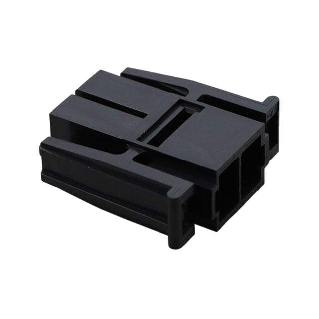 CONN RCPT HSG EXTREME 2POS BLK