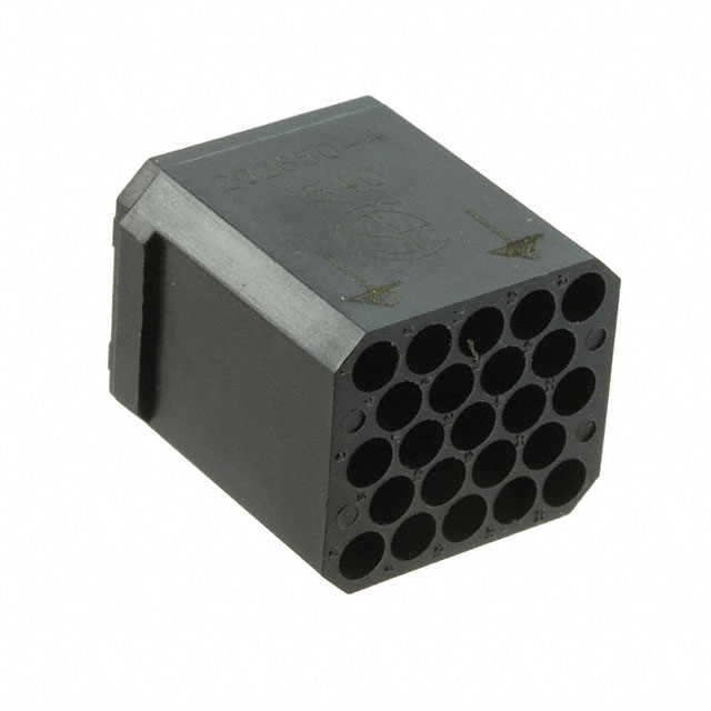 CONN PLUG HSG 23POS BLK IN-LINE CONN PLUG HSG 23POS BLK IN-LINE