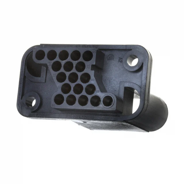 CONN PLUG HSG DRAWER 19POS BLK