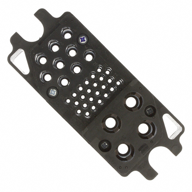 CONN RCPT HSG DRAWER 36POS BLK