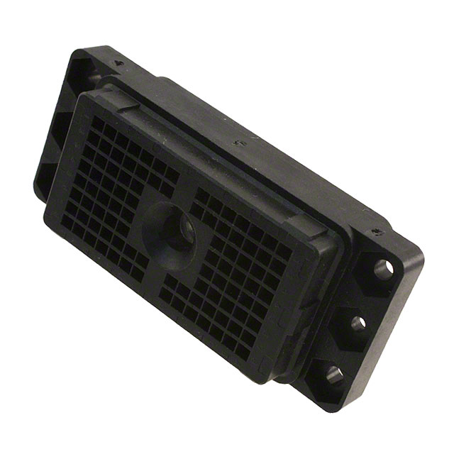 CONN HOUSING 96POS BLACK PNL MNT