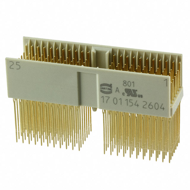 CONN HEADER 154POS 2MM PRESS-FIT CONN HEADER 154POS 2MM PRESS-FIT