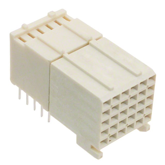 CONN RCPT 30POS EDGE MNT