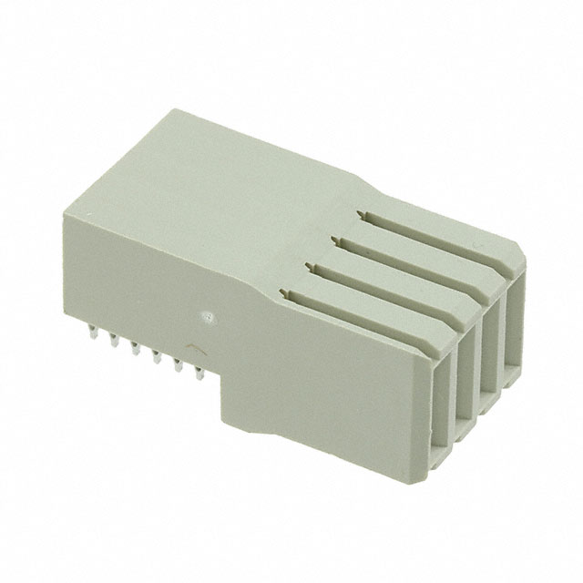 CONN RCPT BLADE PWR 4POS EDGE MT