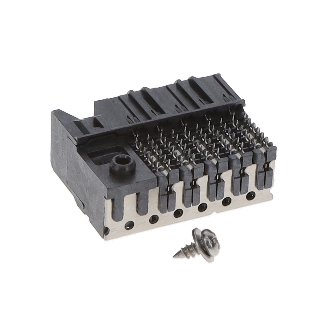 CONN RCPT IMPACT 60POS EDGE MNT CONN RCPT IMPACT 60POS EDGE MNT