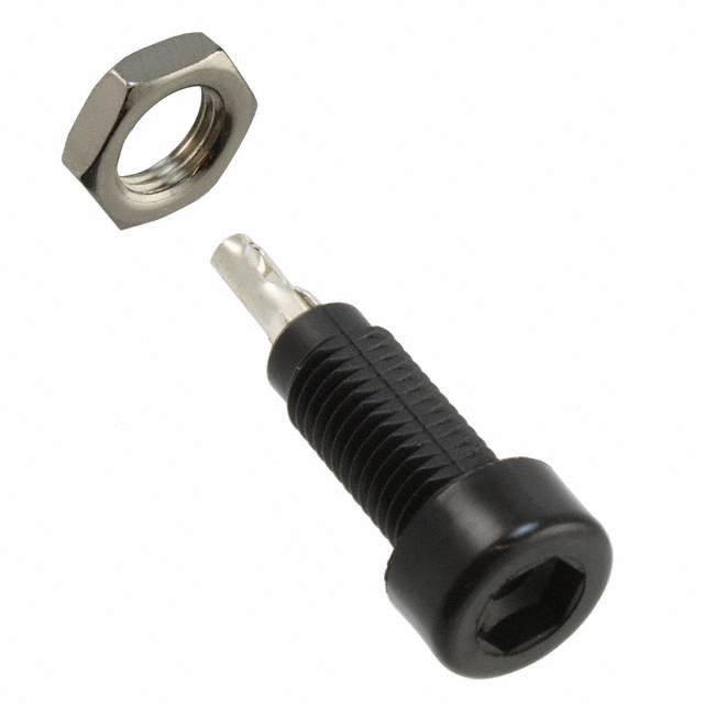 CONN TIP JACK SLDR EYELET BLACK CONN TIP JACK SLDR EYELET BLACK