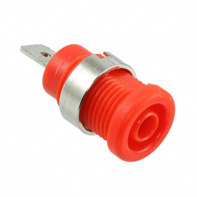 CONN BANANA JACK SOLDER TABS RED CONN BANANA JACK SOLDER TABS RED