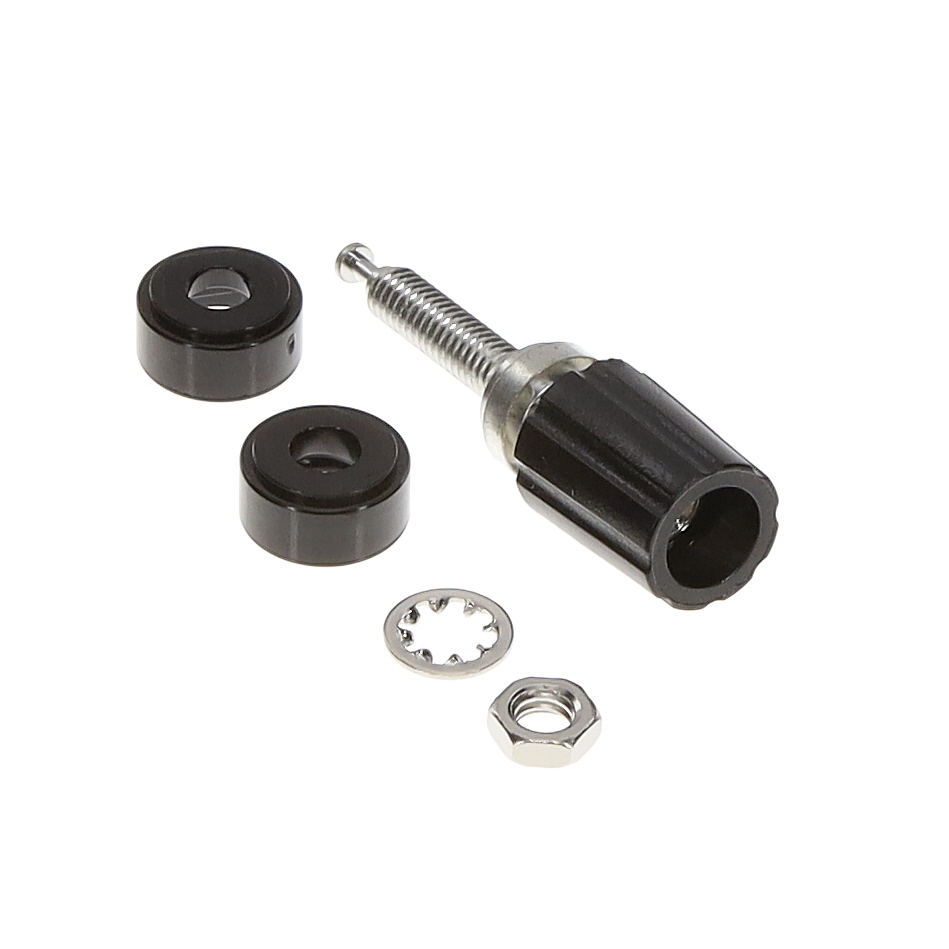 CONN BIND POST KNURLED BLACK