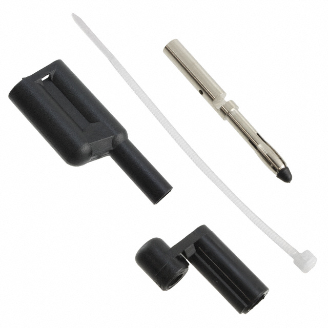 CONN BANANA PLUG STACK SLDR BLK