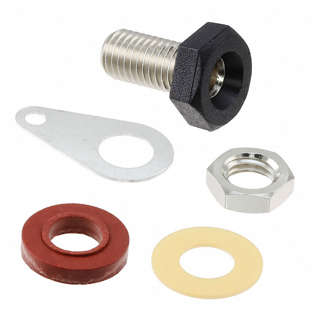 CONN BANANA JACK SLDR LUG BLACK