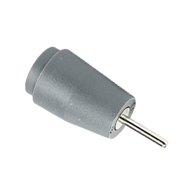 CONN BANANA JACK SOLDER GRAY