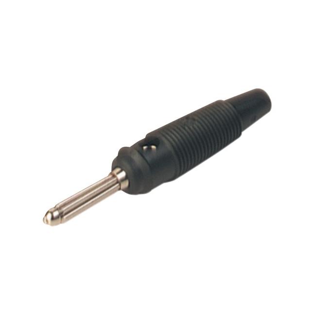 TEST PLUG BLK 4MM PIN 4MM SOLDER TEST PLUG BLK 4MM PIN 4MM SOLDER