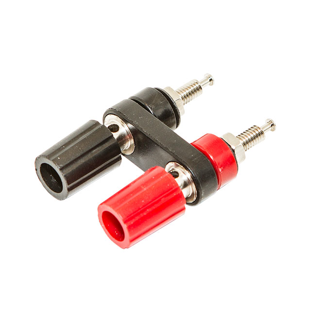 CONN BIND POST DL FLUTD BLK/RED CONN BIND POST DL FLUTD BLK/RED