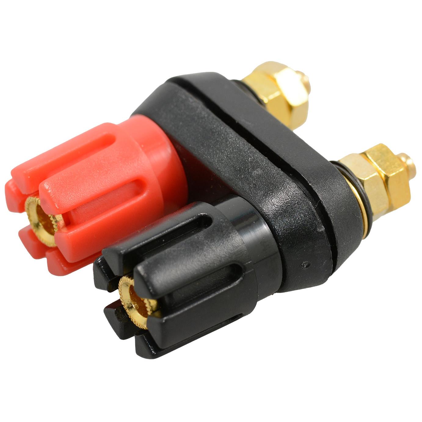 Dual Binding Posts with Base Cha Dual Binding Posts with Base Cha