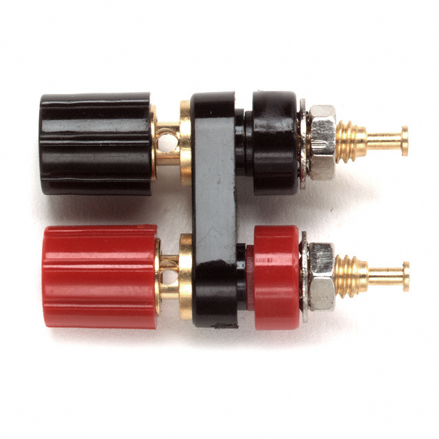 CONN BIND POST DUAL MINI BLK/RED