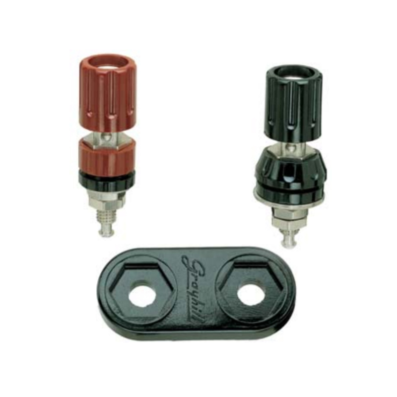 CONN BIND POST KNURLED BLACK CONN BIND POST KNURLED BLACK