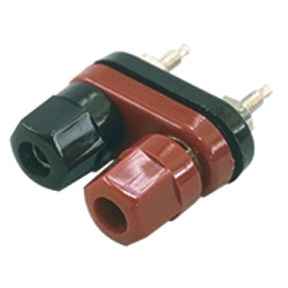 Binding Post Dual Red & Black Ba Binding Post Dual Red & Black Ba