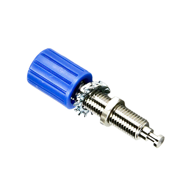 CONN BIND POST KNURLED BLUE CONN BIND POST KNURLED BLUE