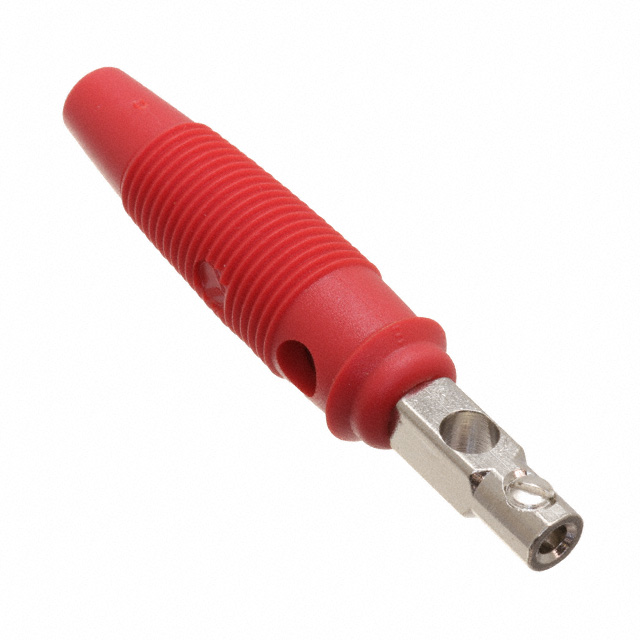TEST PLUG RED 4MM PIN INSUL SCRE TEST PLUG RED 4MM PIN INSUL SCRE
