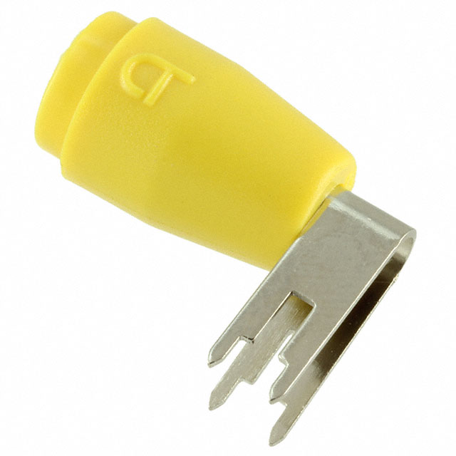 CONN BANANA JACK SOLDER YELLOW CONN BANANA JACK SOLDER YELLOW