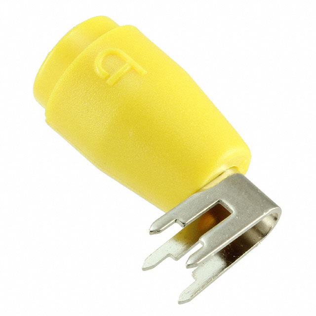 CONN BANANA JACK SOLDER YELLOW CONN BANANA JACK SOLDER YELLOW