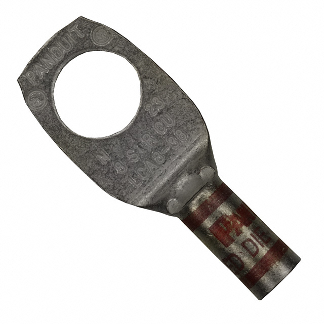 CONN TERM RECT LUG 8 AWG #3/8 CONN TERM RECT LUG 8 AWG #3/8