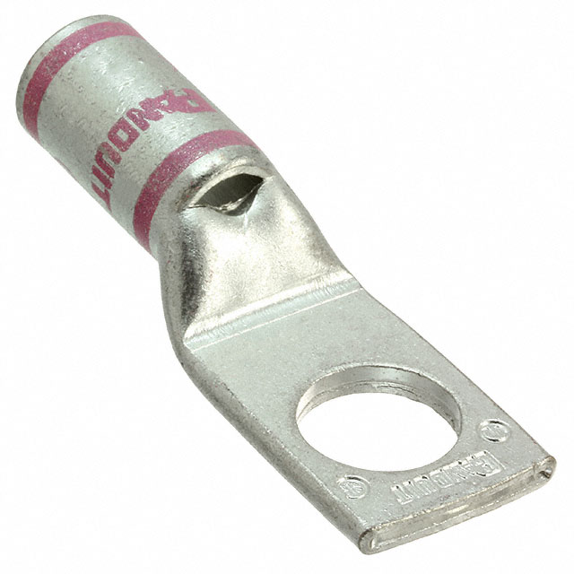 CONN TERM RECT LUG 1/0 AWG #1/2 CONN TERM RECT LUG 1/0 AWG #1/2