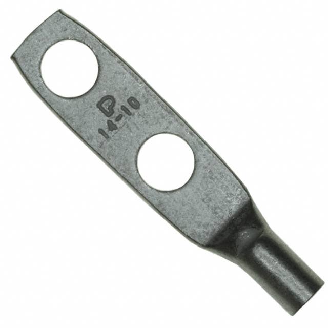 CONN TERM RECT LUG 10 AWG #1/4 CONN TERM RECT LUG 10 AWG #1/4