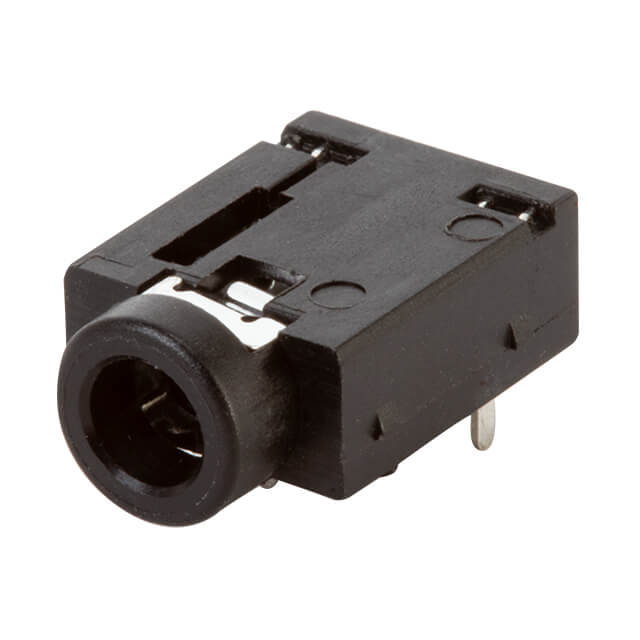 AUDIO JACK, 3.5MM, THROUGH HOLE,