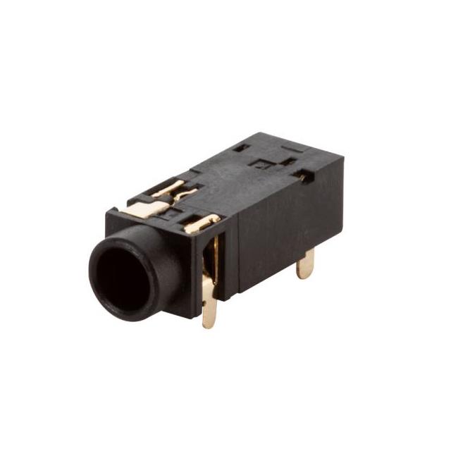 AUDIO JACK, 3.5MM, THROUGH HOLE,
