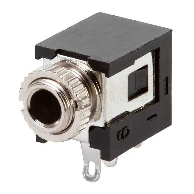 AUDIO JACK, 3.5MM, THROUGH HOLE,